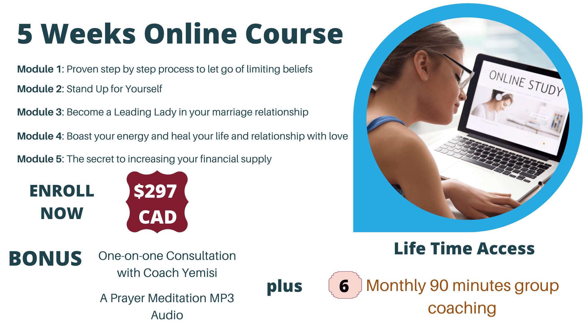 Five Week Online Course Five Week Online Course